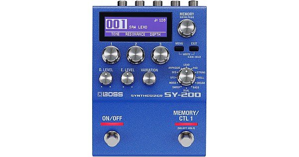 Jual Boss SY 200 Guitar Synthesizer Pedal